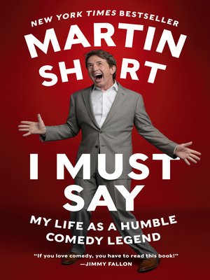 cover image of I Must Say